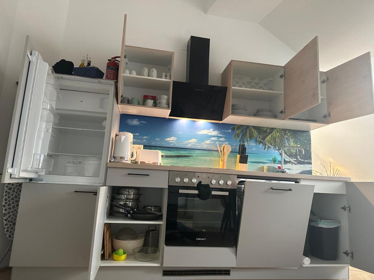 Klimatisiertes Dachgeschoss City Apartment In Zentrum Wiens エクステリア 写真
