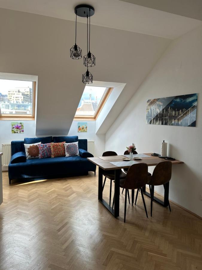 Klimatisiertes Dachgeschoss City Apartment In Zentrum Wiens エクステリア 写真