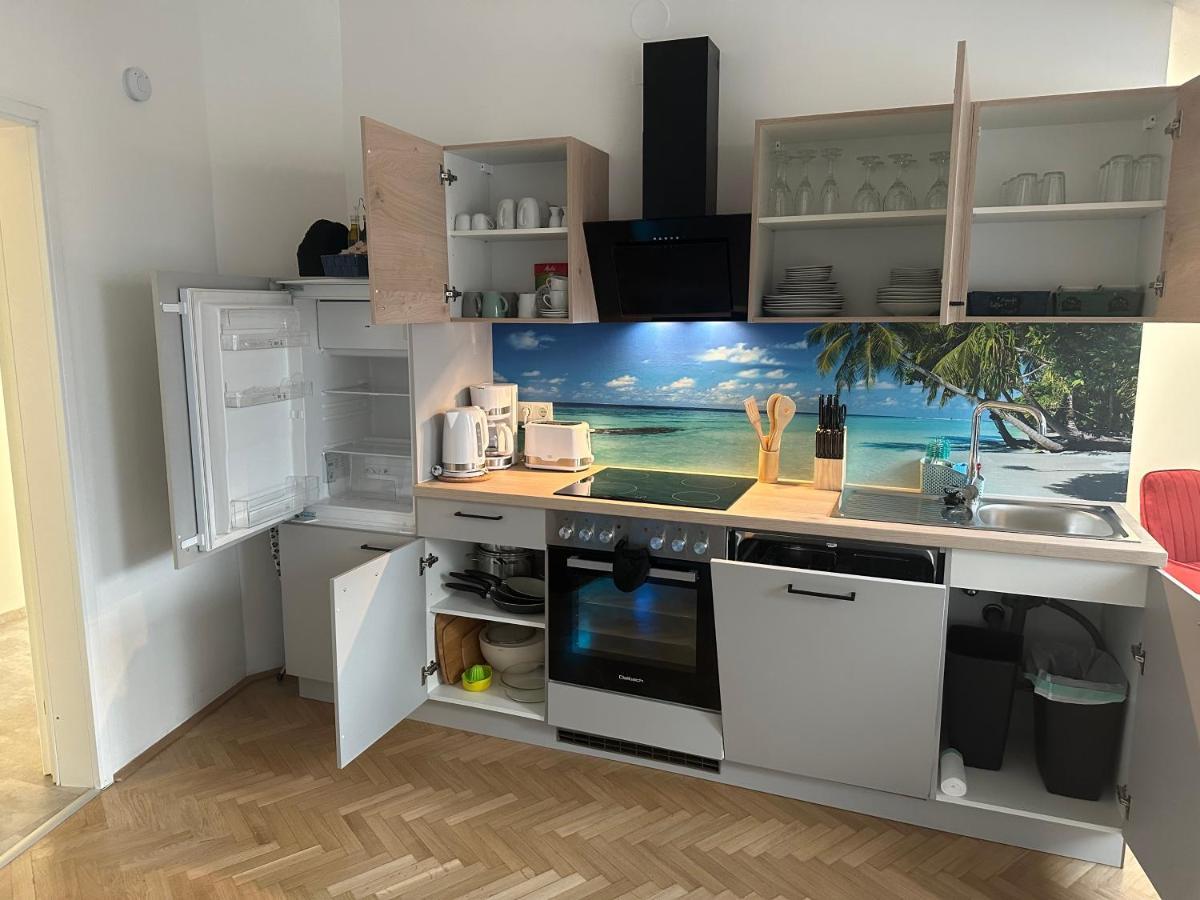Klimatisiertes Dachgeschoss City Apartment In Zentrum Wiens エクステリア 写真
