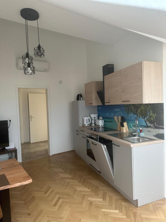 Klimatisiertes Dachgeschoss City Apartment In Zentrum Wiens エクステリア 写真