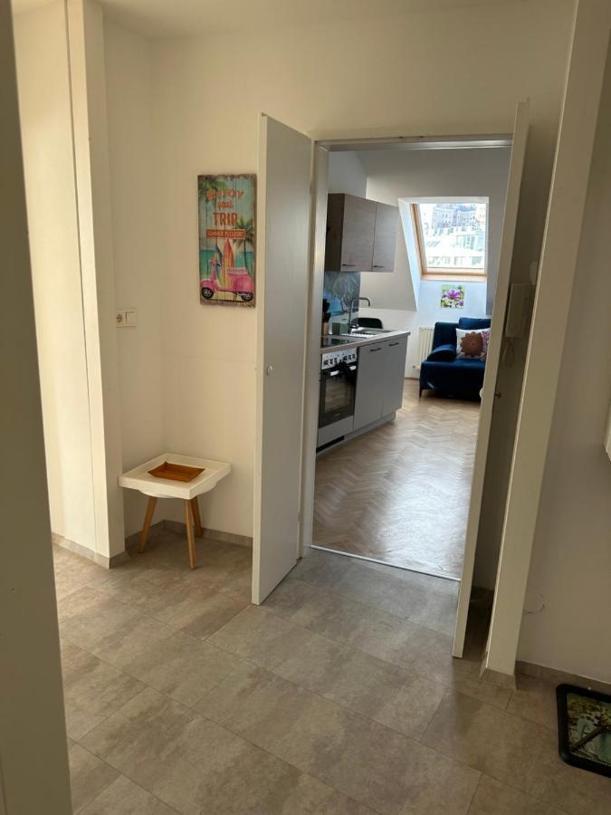 Klimatisiertes Dachgeschoss City Apartment In Zentrum Wiens エクステリア 写真