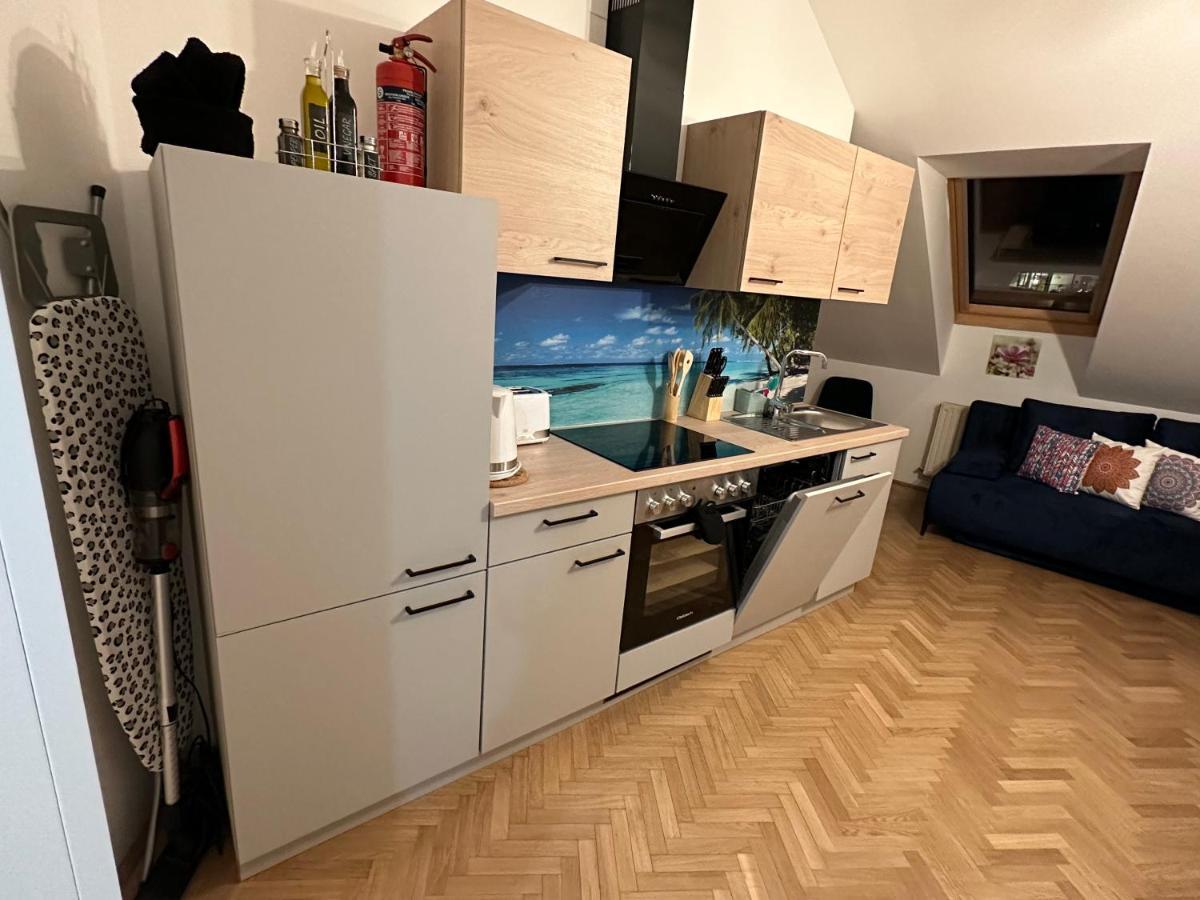 Klimatisiertes Dachgeschoss City Apartment In Zentrum Wiens エクステリア 写真