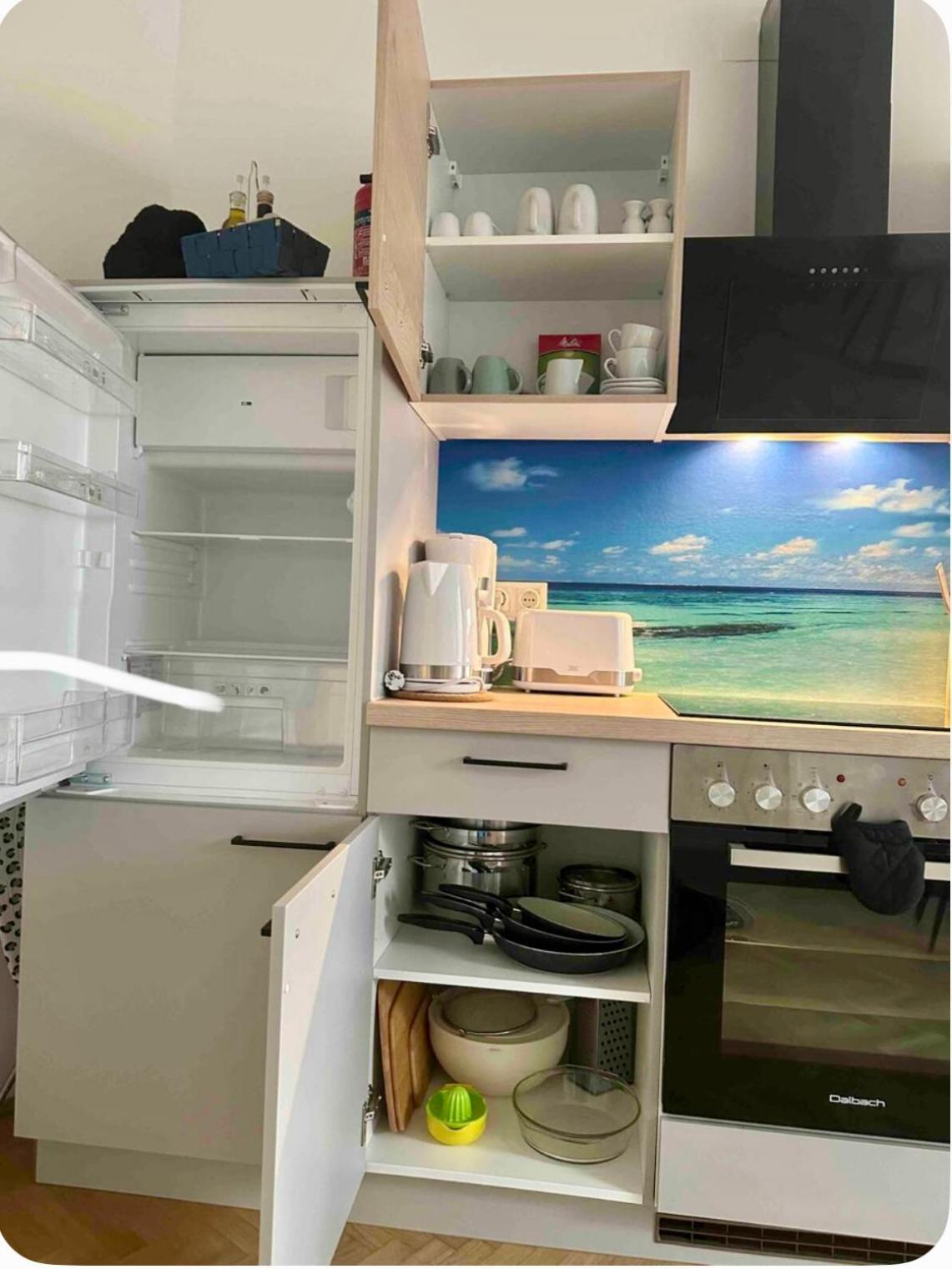 Klimatisiertes Dachgeschoss City Apartment In Zentrum Wiens エクステリア 写真